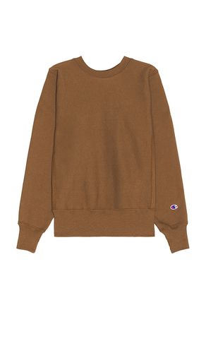 USA Reverse Weave Crew Sweatshirt in Brown. - size L (also in M, S, XL/1X) - Champion - Modalova