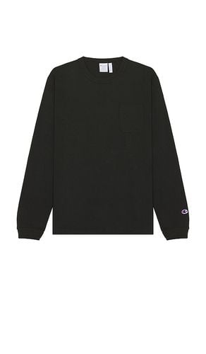 USA Long Sleeve Pocket Tee in . - size L (also in M, XL/1X) - Champion - Modalova