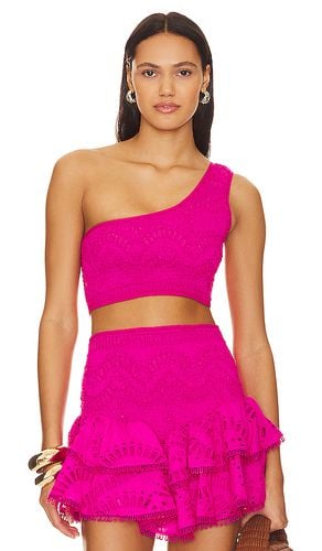 Tapuk Crop Top in Fuchsia. - size L (also in S, XS) - Charo Ruiz Ibiza - Modalova