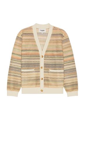 Rainbow Mesh Cardigan in Ivory. - size L (also in M, S, XL/1X) - Corridor - Modalova