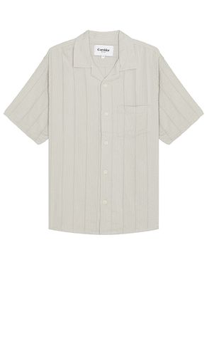 Striped Seersucker Short Sleeve Shirt in . - size L (also in M, S, XL/1X) - Corridor - Modalova