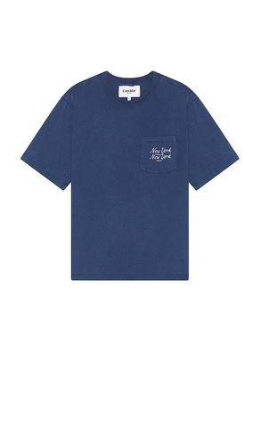 Organic NY Script Tee in Blue. - size L (also in M, S, XL/1X) - Corridor - Modalova