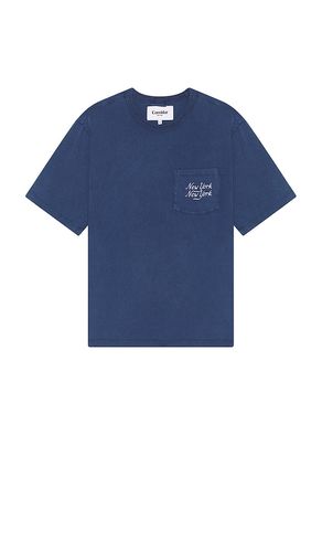 Organic NY Script Tee in Blue. - size L (also in M, XL/1X) - Corridor - Modalova