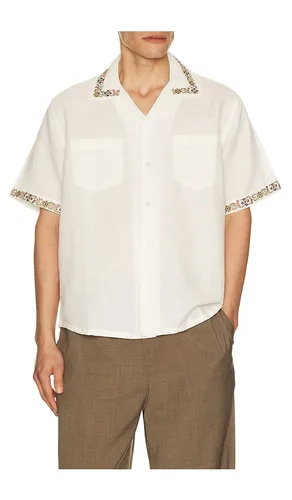 Harmony Embroidered Short Sleeve Shirt in . Size L. Also in M, S, XL/1X - Corridor - Modalova
