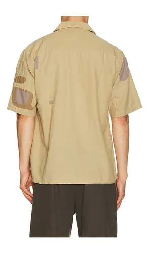 Patchwork Short Sleeve Shirt in . Size M. Also in S, XL/1X - Corridor - Modalova