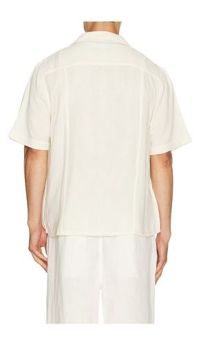 Double Cloth Short Sleeve Shirt in Cream. - size L (also in S) - Corridor - Modalova