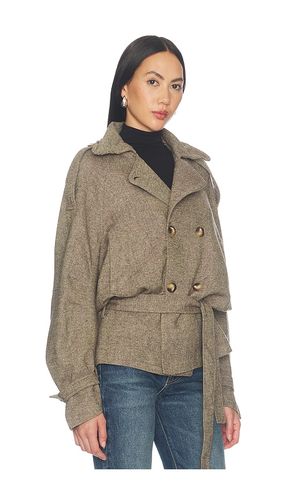 Double-breasted Wool Blend Coat in . Taglia L. Also in M, S - Cubic London - Modalova