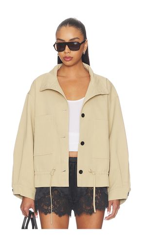 Drawstring Short Trench Coat in . Taglia L. Also in M, S - Cubic London - Modalova