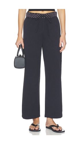 Ruffled Waistband Two-way Casual Pants in . - size L (also in M, S) - Cubic London - Modalova
