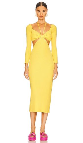Vestido enzo en color amarillo talla L en - Yellow. Talla L (también en M, S, XL, XS) - Cult Gaia - Modalova