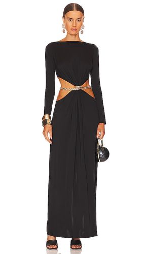 Vestido largo grecia en color talla L en - Black. Talla L (también en M) - Cult Gaia - Modalova