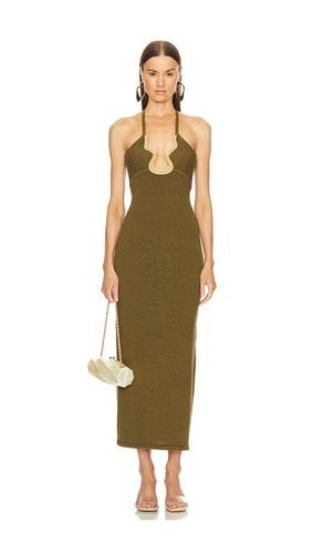 Valma Knit Dress in Olive. - size L (also in M, S, XS) - Cult Gaia - Modalova