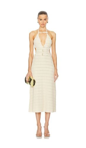 Evaleigh Knit Midi Dress in Beige. - size M (also in XS) - Cult Gaia - Modalova