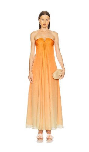 Janelle Gown in Tangerine. - size 0 (also in 2) - Cult Gaia - Modalova