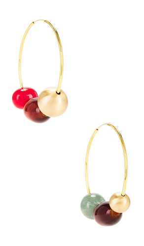 Merida Earring in Metallic Gold - Cult Gaia - Modalova