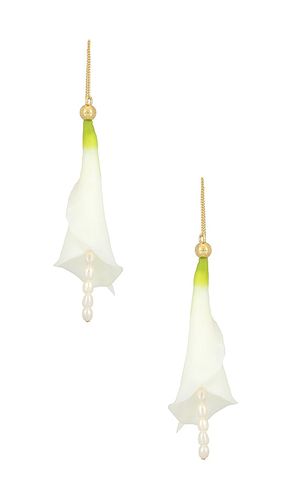 Cult Gaia Calla Earring in Ivory - Cult Gaia - Modalova