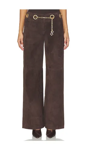 Sydney Pant in Brown. - size 00 (also in 0, 2, 4, 6, 8, 10, 12) - Cult Gaia - Modalova