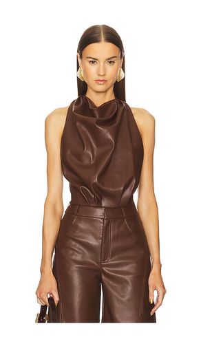 Adrienne top en color chocolate talla M en - Chocolate. Talla M (también en L, S, XL, XS) - Cult Gaia - Modalova