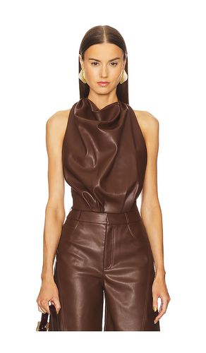 Adrienne top en color chocolate talla M en - Chocolate. Talla M (también en L, S, XL, XS, XXS) - Cult Gaia - Modalova