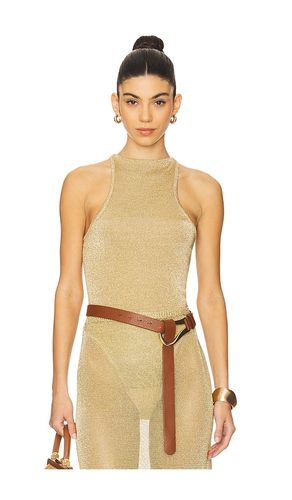 Cassius Knit Bodysuit in Metallic . - size M (also in S, XS) - Cult Gaia - Modalova