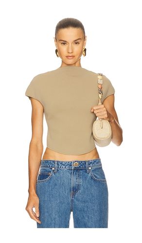 Virginiana Knit Top in Tan. - size L (also in M, S, XS) - Cult Gaia - Modalova