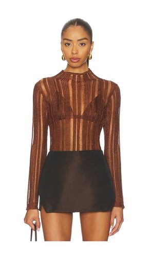 Kyla Top in Metallic Copper. - size M (also in S, XS) - Cult Gaia - Modalova