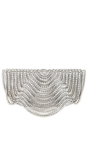 Lael clutch in color metallic silver size all in - Metallic Silver. Size all - Cult Gaia - Modalova