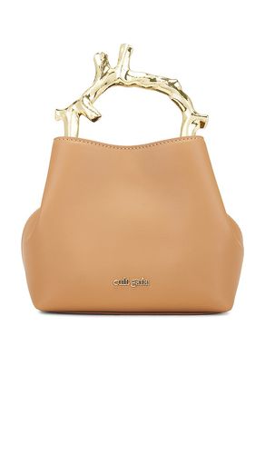 Bolso con asa superior noemi en color bronce talla all en - Tan. Talla all - Cult Gaia - Modalova