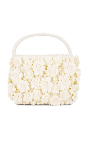 Bolso mini con asa superior solene en color blanco talla all en - White. Talla all - Cult Gaia - Modalova