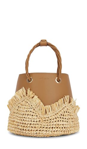 Bolso con asa superior jojo en color neutral talla all en - Neutral. Talla all - Cult Gaia - Modalova