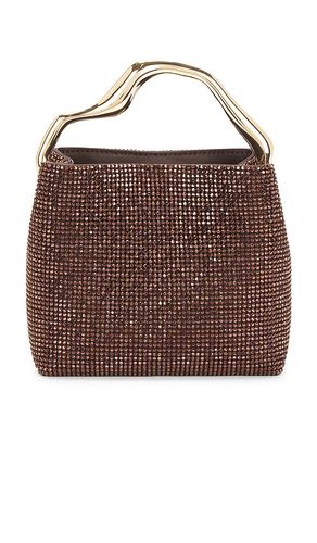 Solene mini top handle bag in color metallic gold size all - Cult Gaia - Modalova