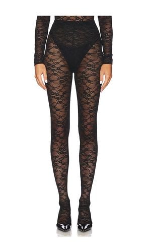 Lace Skin Leggings in Black. - size M (also in S, XL, XS) - CULTNAKED - Modalova