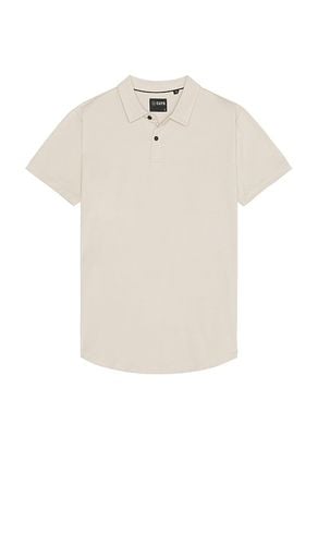 Short Sleeve Polo in Cream. - size L (also in M, S, XL/1X) - Cuts - Modalova