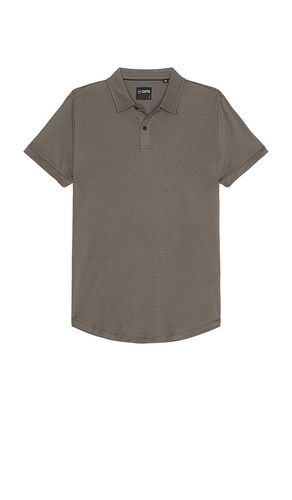 Short Sleeve Polo in Charcoal. - size M (also in S) - Cuts - Modalova