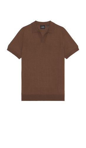 Riviera Knit Polo in Brown. - size M (also in S) - Cuts - Modalova