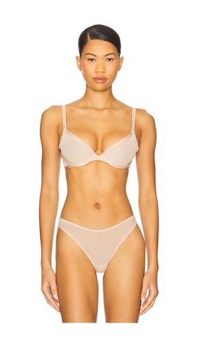 Plunge Mesh Bra in Nude. - size 32A (also in 32B, 32D, 34A, 34B, 34C, 34D, 36A, 36B, 36C, 36D) - CUUP - Modalova