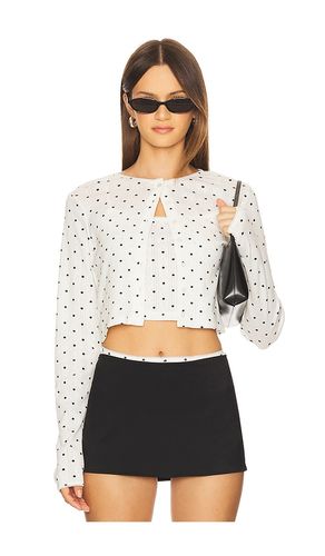 Pointelle Cardigan in White,Black. - size L (also in M, S, XL, XS) - CUUP - Modalova