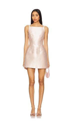 Blanche Dupion Mini Dress in Blush. - size M (also in S, XS) - Courtney Zheng - Modalova
