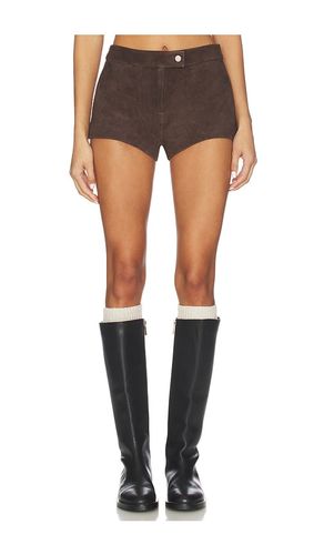 MINI-SHORTS AUS WILDLEDER in . Größe 8/S. Also in 10/M - Courtney Zheng - Modalova