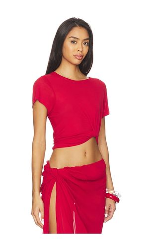 Ares Pima Cotton Tuck Tee in . Size M. Also in S - Courtney Zheng - Modalova