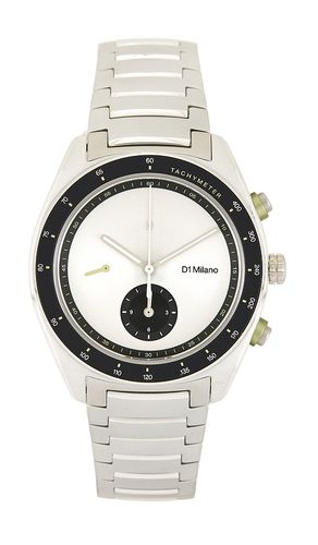 Cronografo 40mm Watch in White - D1 Milano - Modalova