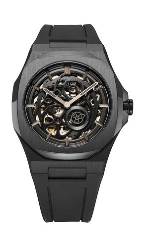 Skeleton Steel 41.5mm Watch in - D1 Milano - Modalova