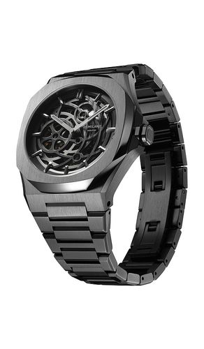 Reloj skeleton en color negro talla all - D1 Milano - Modalova