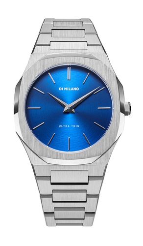 Reloj ultra thin en color plateado metálico talla all - D1 Milano - Modalova