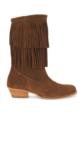 Celina Fringes Boot in Brown. - size 36 (also in 37, 38, 39, 40, 41) - Dico Copenhagen - Modalova