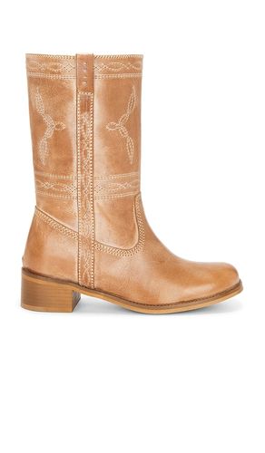 Julia Western Stitch Gaucho Boot in Tan. - size 39 (also in 40) - Dico Copenhagen - Modalova