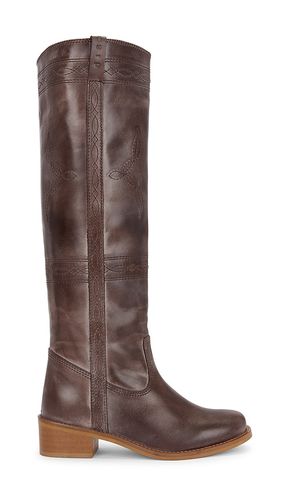 Ann Gaucho With Western Stitching Boot in Brown. - size 36 (also in 37, 38, 39) - Dico Copenhagen - Modalova