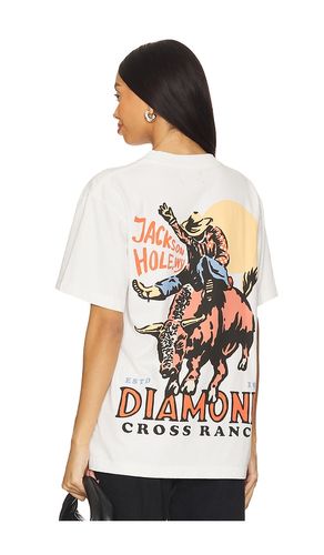 Sunshine Bull Ride Tee in . - size M (also in XL) - Diamond Cross Ranch - Modalova