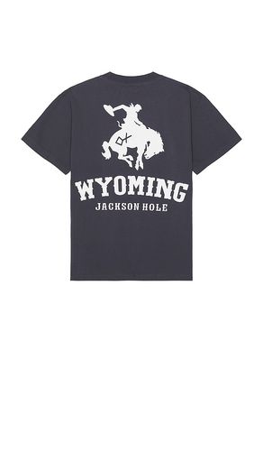 Wyoming Classic Tee in Blue. - size L (also in M, S, XL/1X) - Diamond Cross Ranch - Modalova
