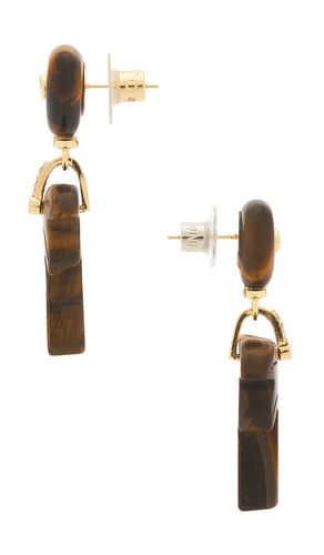 DANNIJO Jettie Earrings in Brown - DANNIJO - Modalova